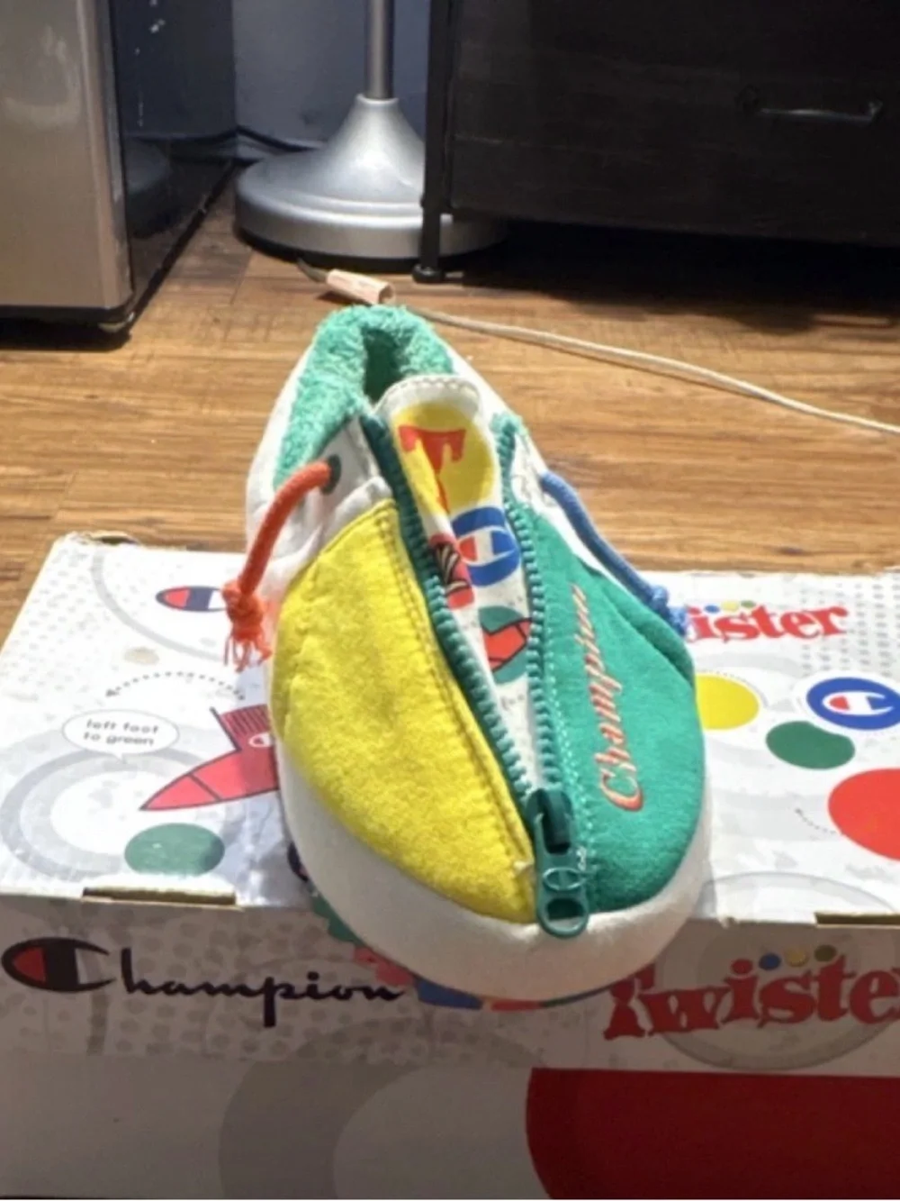 Champion University Zip Twister Sneakers/Slippers Colorblock Zipper White/Multi